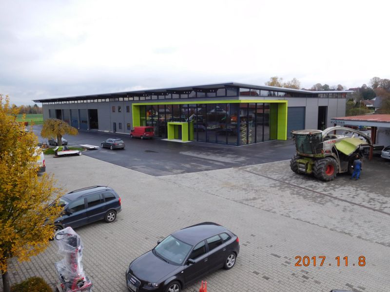 Neubau einer Ausstellungshalle