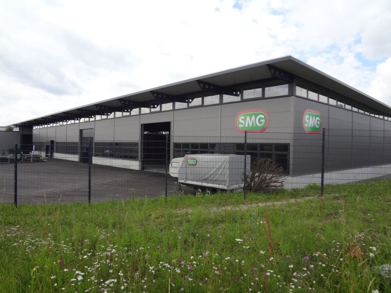 Neubau einer Lagerhalle mit Versuchs- und Abnahmebereich